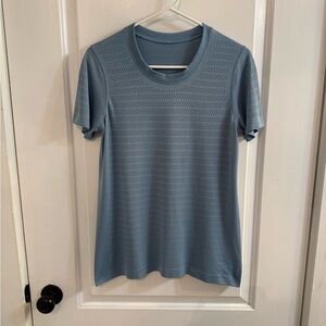 Lululemon Breeze By Short Sleeve *Squad Cascade Blue